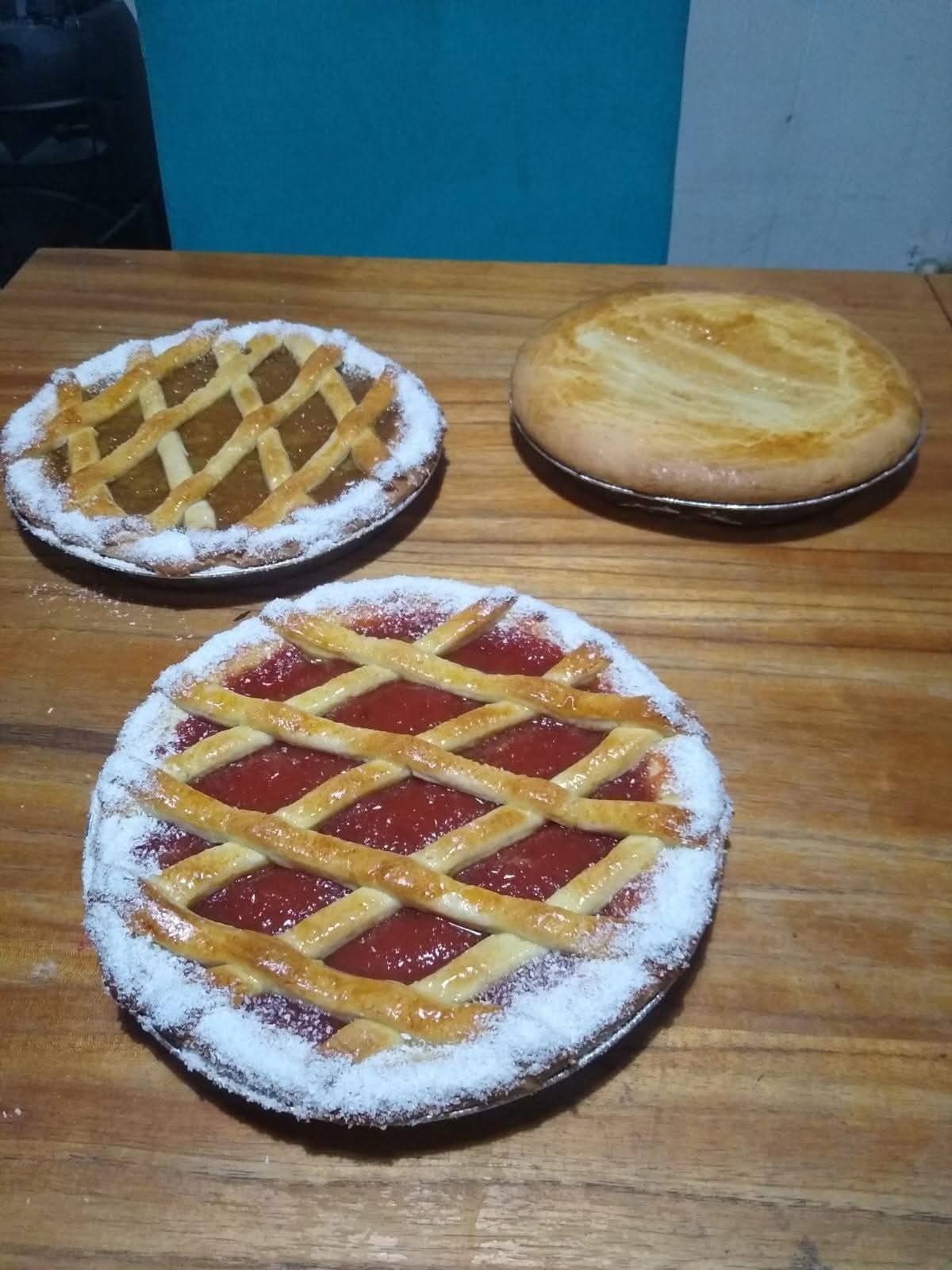 PASTAFLORAS Y TORTA DE RICOTA